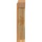Ekena Millwork Traditional Slat Rough Sawn Outlooker, Western Red Cedar, 8"W x 38"D x 38"H OUT08X38X38TRA06RWR - alternate 2